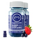 SugarBearPro Sleep Gummy 2 kuu pakkumine, ekstra tugevus Melatoniin 6mg, meestele ja naistele, Vegan Vitamiin B6, L-Theanine, 5 HTP, Valerian, Sleep Aid täiskasvanutele ja teismelistele, sertifitseeritud Kosher