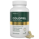 Colon Cleanse Dietary Supplement - Toetab puhastamine sooled ja seedetrakti - leevendab kõhukinnisust - Ingveri juur, Lactobacillus, Psyllium Husk & Magnesiumoksiid - 90 kapslit (pakk 1)