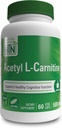 Atsetüül L-karnitiin (500 mg, 60 kapslit)