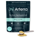 Senior Dog Powder Supplement & Food Topper - 63 koostisosa liigese, soolestiku, immuunsuse ja aju tervise jaoks - igapäevane pikaealisuse multivitamiin koos glükoosamiini, probiootikumide ja kalaõliga | 120 Scoops