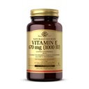 Solgar Vitamiin E 670 mg (1000 RÜ) - 100 Vegan Softgels - Natural Antioxidant - Non-GMO, Gluteenivaba - 100 Servings