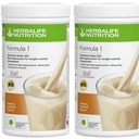 Herbalife Formula 1 Nutritional Shake Mix - Pack of 2, 500g Iga - Herbalife Loksutamine - Herbalife Protein Pulber - Herbalife Kaalulangus Toidu asendaja (banaan - banaan)