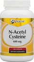 Vitacost N-atsetüültsüsteiin (NAC) – 600 mg – 120 kapslit