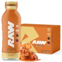 RAW Valmis-to-Drink Protein Shake, Soolatud Karamell - RTD valgujoogid koos rohusöödetud vadakuvalgu isolaadiga pärast treeningut - null-suhkur ja gluteenivaba toidu asendamine Jook ja hommikusöök Shake, 12 Fl Oz