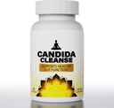Candida Cleanse- Gut & Colon Support, Advanced Probiotic & Herbal Formula, Natural Herbal Formula (60 kapslit) A