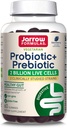Jarrow valemid Probiootikum + Prebiootiline toidulisand, seedetrakti tervis, soolestik Flora + immune tervis - 2 miljardit CFU - 2 kliiniliselt uuritud tüved - 60 Gummies - Blackberry Maitse