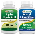 Parimad looduslikud alfa-lipohape 600 mg ja atsetüül-L-karnitiin 1000 mg