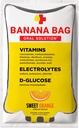 Banana Bag Oral Solution Recovery Packets - Sweet Orange 5pk | värskendav segu elektrolüütide, C-vitamiini ja B-kompleksi hüdraatmiseks ja energiaks. Mugav, kergesti segunev ja ideaalne igale elustiilile.