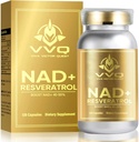 120 Kapsel NAD+ Supplement 1000 mg - True NAD+ & Resveratrool, NMN Alternatiivne vananemisvastane ravim