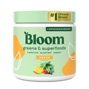 Bloom Toitumine Superfood Rohelised Pulber, seedeensüümid probiootikumide ja prebiootikumidega, soolestiku tervis, Bloating Relief naistele, Chlorella, Green Juice Mix peedi juure pulbriga, 30 SVG, Mango
