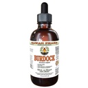 Burdock Alkoholivaba vedelik ekstrakt, orgaaniline Burdock (Arctium Lappa) Kuivatatud Juur Glycerite Hawaii Pharm Looduslik Taimne täiendus 4 oz