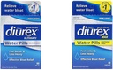 Diurex Ultimate Re-Energizing 60 Count Max Kofeiinivaba 48 Loe maksimaalse tugevusega veepillid Bloat Relief Bundles