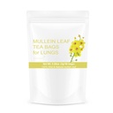 50 kotti Mullein Leaf Teekotid Kopsude Puhastamiseks Detox, Natural Dried Herbal Mullen Mullin Leaf Tee Lung Tervis Hingamiseks Lihtne, Kofeiinivaba, Immune Support