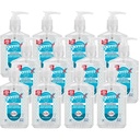 Germ-X originaalne käte desinfitseerija, mittekuivatav niisutav geel E-vitamiiniga, kohene ja loputamata valem, tagasi koolivarustuse kolledž, 8 Fl Oz Pump Pudel (Pack of 12)