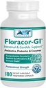 Floracor-GI Candida Cleanse, Probiootikum ja Enzyme Support Formula 180 kapslid