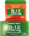 Kaupleja Joes Vitamiin B12 1000 mcg Gluteenivaba toidulisand 100 tabletti