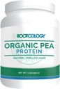 Dr Izabella Wentzi rotkoloogia | Orgaaniline hernevalk | USDA sertifitseeritud orgaaniline hernevalk koos 20 g taimse valguga serveerimise kohta | Natural Vanilla Flavor | 454g / 15 Servings