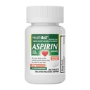 HealthA2Z® aspiriin 81 mg | DYE vaba | Madal tugevus | 200 loeb | Valu leevendamine | Vähendab väiksemaid valusid Lihasvalu ja krampe | Palaviku vähendaja | Vähendab peavalu | (NSAID)
