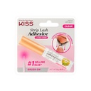 KISS Clear Strip Lash Adhesive with Aloe, Waterproof, Formaldehüüd and Latex Free, Lõhnavaba, Cruelty Free, Super Strong Hold ripsmeliim koos harja aplikaatoriga, 0,17 Oz.