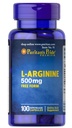 Puritan's Pride L-arginiin 500 mg, südame tervise tugi, 100 krahv