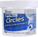 Spenco 2nd Naha ringid rahustav kaitse Blisters, kuumad kohad ja nahaärritused, Gel Circles 48-Count