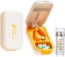 Pill Cutter | Parim pillide lõikaja väikestele või suurtele pillidele | Disain USAs | Lõikab vitamiine | Pill Splitter kristallakrüülpillide kastiga