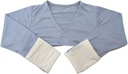 Tsink-täidetud Rayon Ekseem Nägu Anti-Scritch Sleeve Cover Vest (24Months Bule)