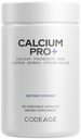 Codeage Calcium 250mg Supplement, Vitamiin D3, Magneesium, Tsink, vask, boor, Vitamiin K2-2-Month Supply - Elemental Kaltsium pillid ja kõrge kaltsium Vitamiinid, Non-GMO - 120 kapslit
