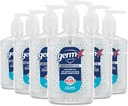 Germ-X täiustatud käte desinfitseerija, mittekuivatav niisutav selge geel, kohene ja loputamata valem, tagasi koolivarustuse kolledž, pumbapudel, 8 Fl Oz (pakk 6)