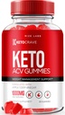 Raize labs Keto Crave Keto ACV Gummies Advanced kaalulangus, maksimaalne tugevus täiendada, Gomitas Reviews (60 Gummies)