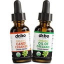 Candi Cleanse & Oregano õli tilgad - Oregano Orgaaniline õli tilgad Vedelik & Black Walnut Wormwood - Extra Tugevus Ülekasvu Tasakaalu Kompleks, Natural Oral Soolepuhastaja Detox Tervise Toidulisandid 1 oz
