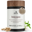 AKSHAR Ayurveda - Bacopa 500mg Brahmi täiendus, noorendav süsteem, Bacopa pillid täiskasvanute kognitiivse funktsiooni toetamiseks, Vegan Cruelty Free Bacopa Monnieri (60 krahv)