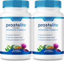 (2 Pack) Prostaliidi kapslid, prostaliidi eesnäärme tugisammas, prostaliidi kõik-looduslik täiendus rohkem kontrolli, Prostaliidi maksimaalse tugevuse pillid, Prosta lite ülevaated (120 kapslit)