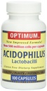 Optimum Acidophilus Lactobacilli kapslid, 100 loendurit