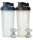 Mr. Pen- Shaker pudelid valgusegudele, 28 oz, 2 Pack, Clear, Protein Shaker Bottle with Wire Whisk Ball, Blender Pudel