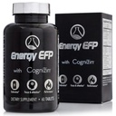 Energia EFP Aju Booster - 60 Ct Nootropic Energy Supplements for Focus & Stamina tsitikoliini, B-vitamiini, Ashwagandha, L-Theanine, ženšenn