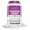 TervislikHey Toitumine Kaaliumtsitraat 730mg - Köögiviljakapslid 120 loe (pakk 1)