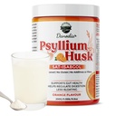 Danodia Foods Orgaaniline Psyllium Husk Pulber Mõõdukas Orange Maitse, 200g (8,8oz) | Sat-Isabgol 5 lisatud maitsetaimega | Magustamata, gluteenivaba, looduslik kiudainelisa seedetrakti tervisele