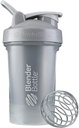 BlenderBottle Classic V2 Shaker Bottle Ideaalne valgu raputamiseks ja eeltreeninguks, 20-kordne, Pebble Grey