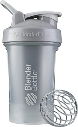 BlenderBottle Classic V2 Shaker Bottle Ideaalne valgu raputamiseks ja eeltreeninguks, 20-kordne, Pebble Grey