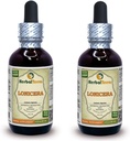 Lonicera (Lonicera Japonica) tinktuur, kuivatatud lilled Vedelikekstrakt (Brandi nimetus: HerbalTerra, uhkelt valmistatud USA-s) 2x2 fl.oz (2x60 ml)