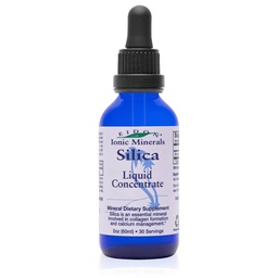 Eidon Liquid Silica Mineral Concentrate - Silica Supplement juustele, nahale ja küüntele, tilgad toetada kollageeni tootmist, aitab hallata kaltsiumi, ei ole lisatud suhkrut - 2 oz