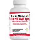 Koensüüm Q10 kõrge potentsiaaliga COQ10-40mg UBIQUINOL koertele (120 tabs) valmistatud USA-s CoQ10 koertele