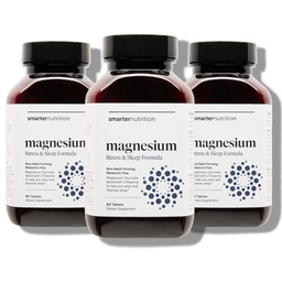 Nutikam toitumine Magneesium Kompleks - Kelaat Magneesium Glütsinaat + tsitraat, malaat magamiseks, lõõgastumiseks, lihased ja närvid + kliiniliselt tõestatud L-Theanine, mitte-GMO-180 tablett[90-päevane pakkumine]