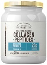 Carlyle Grass Fed Collagen Peptides Powder 20oz | Maitsestamata | Karjakasvatus Tõstetud | Tüüp I & III | 20 g kollageeni päevases annuses | Mitte-GMO, Gluteenivaba | Herbage Farmstead