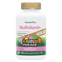 NaturesPlus Animal Parade Gold Multivitamiini Laste närimistabletid - Arbuusimaitse - 120 loomakujulist tabletti, pakend 2 - Vitamiin D3, K2 ja probiootikumid - Vegan, Gluteenivaba - 120 Kokku Servings