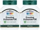 21. sajandi õhtune Primrose Oil Softgels, 60 Count (2. pakk)