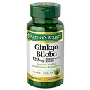 Nature's Bounty Ginkgo Biloba 120mg, 100 kapslit (pakk 2)