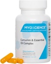 MYOXCIENCE Curcumin & Eeterlik õlikompleks | BCM-95 | 500 mg kurkumiini, kurkumiini ja lenduva õli kompleks (60 taimekapslit)