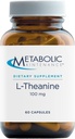 Metaboolne hooldus 100mg L-Theanine toidulisand tervisliku fookuse ja lõõgastumise toetamiseks - L-Theanine Suntheanine Aminohape stressireaktsiooni toetamiseks (60 kapslit)